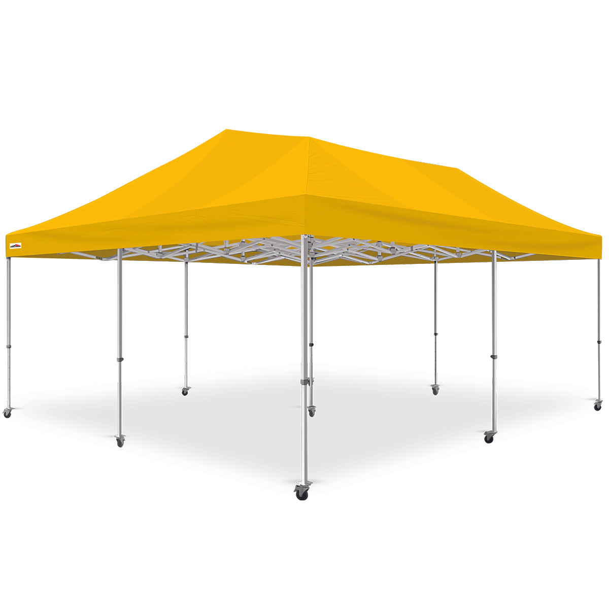 X7 Tectonic 20ft x 20ft plain canopy tent in Yellow - Ultra strength - Flare Shade