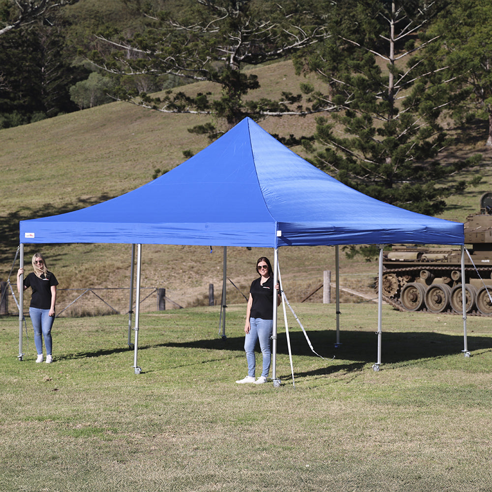 16x16 tent 16'x16' Magnum II Instant Canopy Basic Kit Blue