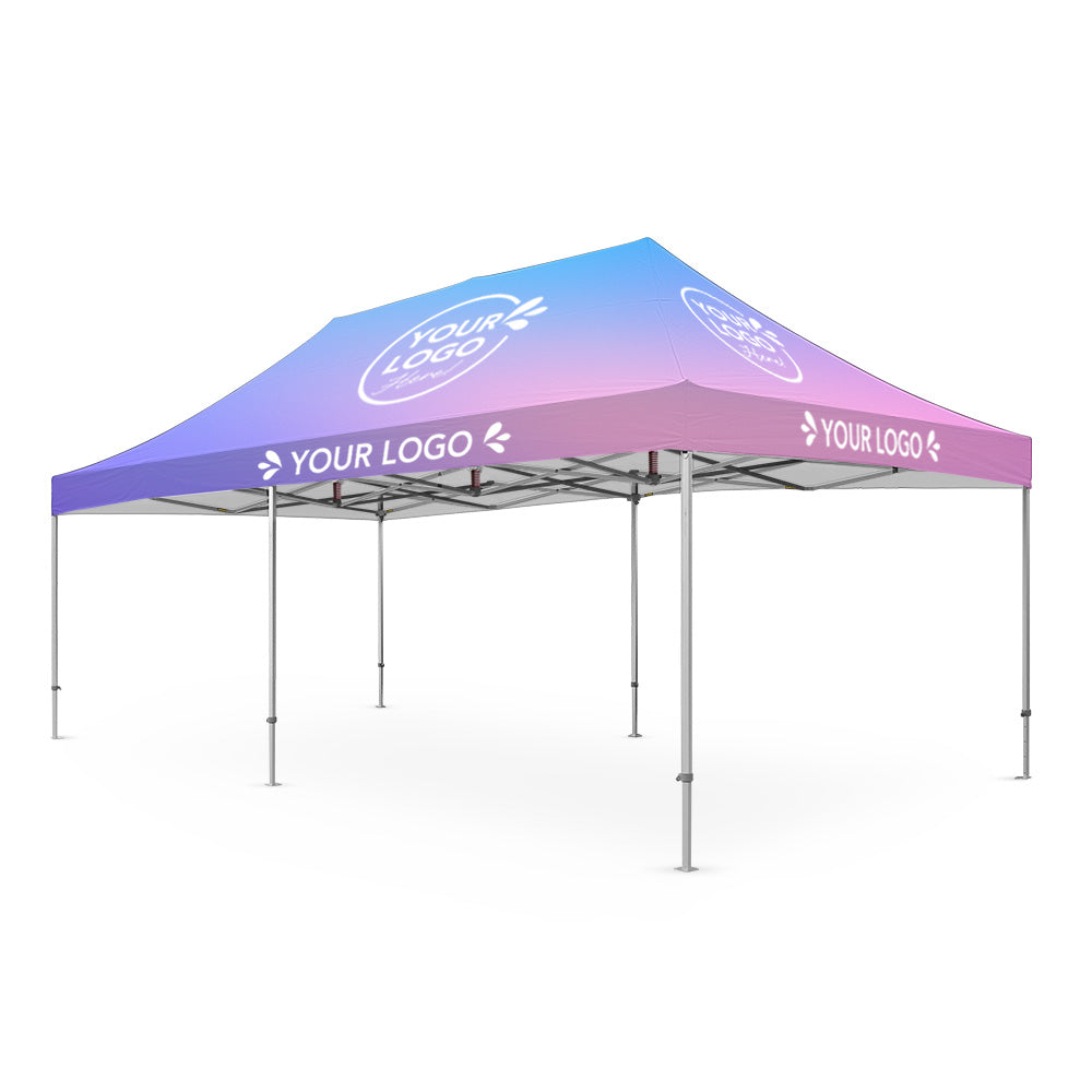 13x26 Custom Printed Conopy - Flare Shade